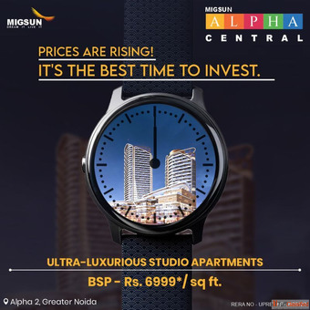 Migsun Alpha Central office Space in Greater Noida