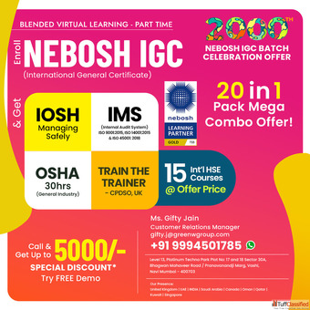 NEBOSH IGC Course in Maharashtra