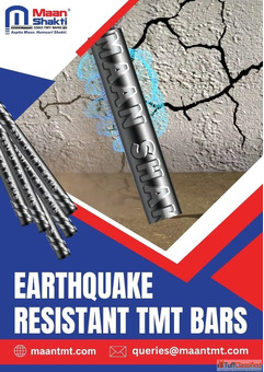 Earthquake Resistant TMT Bars - Maan Shakti