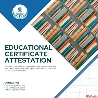 Professional Educational Certificate Attestation Services