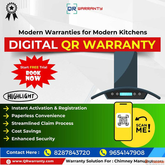 QR Warranty for Electric Chimney Manufacturers Features and Benefits