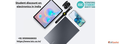 Student discount on electronics in India
