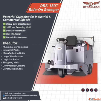 Ride on Sweeper Machine