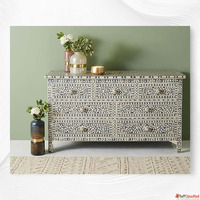 Buy Bone Inlay Dresser Online - Handcrafted Elegance for Tim...