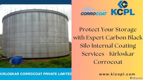 Protect Your Storage with Expert Carbon Black Silo Internal Coating Services - Kirloskar Corrocoat