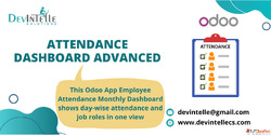 Attendance Dashboard Advanced in Odoo