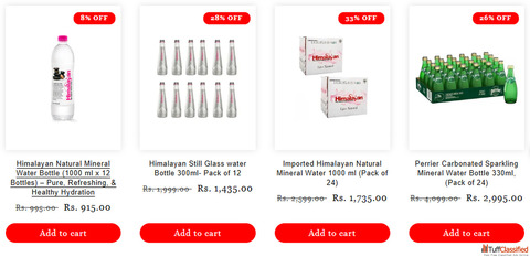 Best Water Brands in India - Shop Pure and Trusted Bottled Water Online