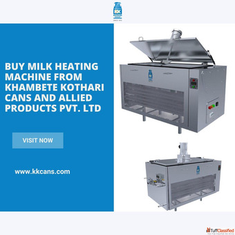 Buy Milk Heating Machine from Khambete Kothari Cans and Allied Products Pvt. Ltd