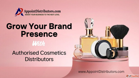 Grow Your Brand Presence with Authorised Cosmetics Distributors
