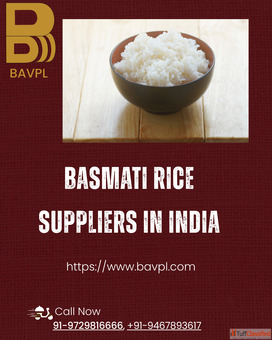 Basmati Rice Suppliers In India