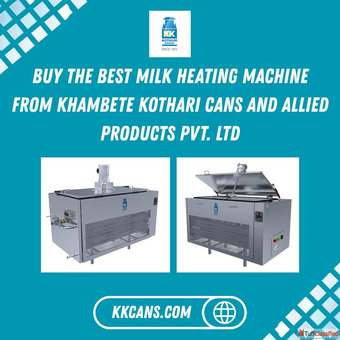 Buy the Best Milk Heating Machine from Khambete Kothari Cans and Allied Products Pvt. Ltd