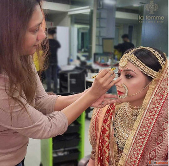 best wedding bridal makeup artist in ahmedabad