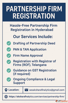 Partnership Firm Registration Hyderabad