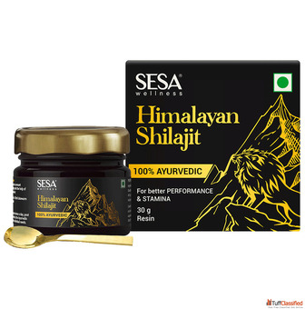 Sesa Himalayan Shilajit Resin 30gm Each - Lifestyle Wellness Ayurveda Shilajit Exporter - Pilcare