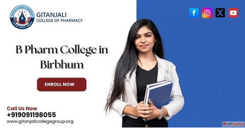 Join Gitanjali College Of Pharmacy - Top B.Pharm College in Birbhum