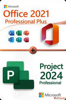 Microsoft Office 2021 Project 2024 - 3 Device License