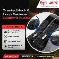 Trusted Hook Loop Fastener Suppliers in India Top Velcro Tap...