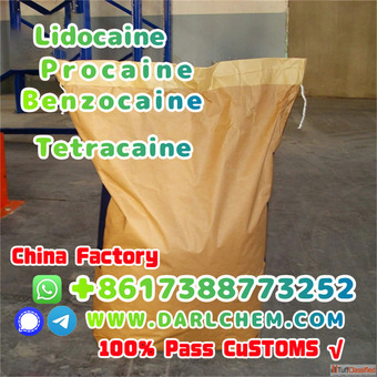 Lidocaine Benzocaine Procaine raw Powder 137-58-6 Factory