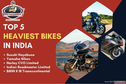 Top 5 Heaviest Bikes in India 2025