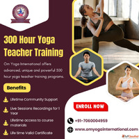 300 Hour Yoga Teacher Training Ministry of Ayush Yoga Course...