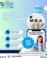 uttaranchal university online MBA admission