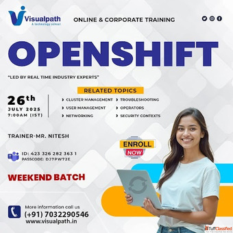 Openshift online Training New batch Weekend batch