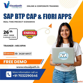 Upcoming Free Demo - SAP BTP CAP Fiori Apps Training