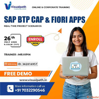 Upcoming Free Demo - SAP BTP CAP Fiori Apps Training