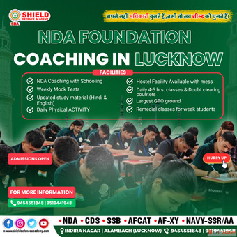 NDA Foundation Coaching in Lucknow with Experienced and Expert Faculty