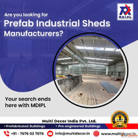Experienced Shed Manufacturers for Industrial Projects
