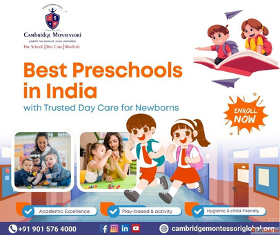 Best Preschools in India with Trusted Day Care for Newborns