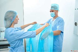 Premium Disposable Isolation Gowns for Hospitals and Labs