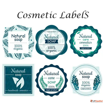 Cosmetic Label Apply Cosmetic Product Labels Apply
