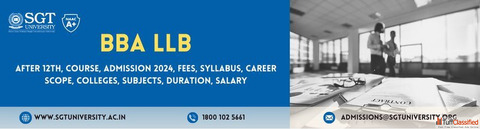 BBA LLB After 12th Full Form Course Admission 2025