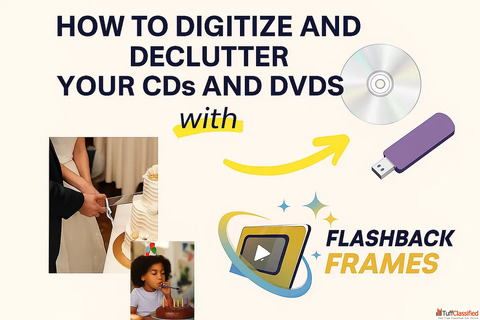 How to Digitize and Declutter Your CDs and DVDs