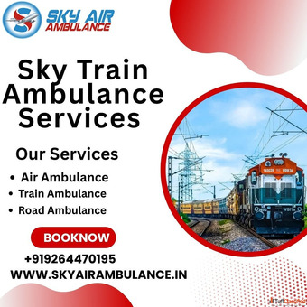 Book Sky Train Ambulance Services for Quick Transfer of Patients in Patna
