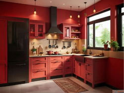 Wall Colour Ideas for a Modern Kitchen - Indicus Paints