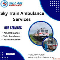 Get Sky Train Ambulance Services to transport your critical ...