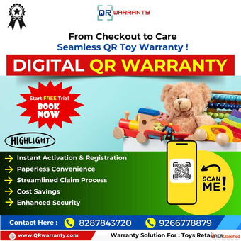 How Electronic Toys Games Can Use QR Warranty Features and Benefits
