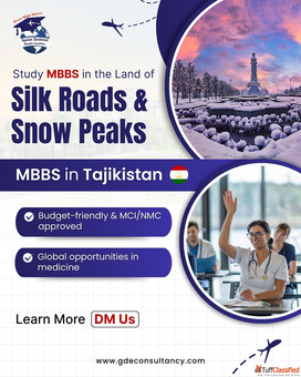 Study MBBS Abroad MBBS in Tajikistan with GDE Consultancy