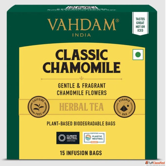 Chamomile Tea Calming Herbal Drink for Stress Relief