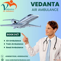 Vedanta Air Ambulance Service in Allahabad for Secure and Sp...