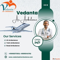 Book Vedanta Air Ambulance Service in Jamshedpur for Top-lev...
