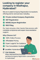 company registration consultants in Madhapur
