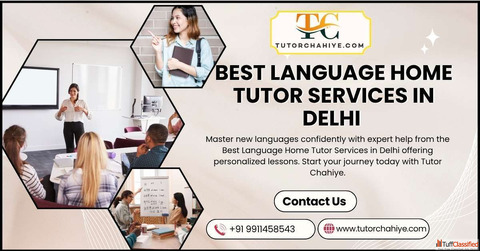 One-on-One Lessons Best Language Home Tutor Services in Delhi