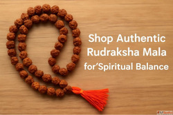 Shop Authentic Rudraksha Mala for Spiritual Balance