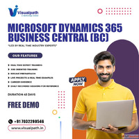 Microsoft Dynamics 365 Business Central Training - Hyderabad