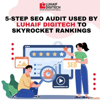 5-Step SEO Audit Used by Luhaif to Skyrocket Rankings.