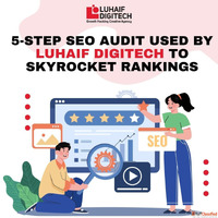 5-Step SEO Audit Used by Luhaif to Skyrocket Rankings.