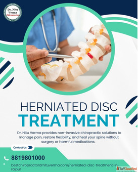 Herniated Disc Treatment Raipur - Non-Surgical Solutions